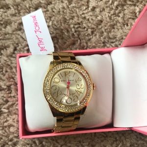 NWT and box Betsey Johnson watch